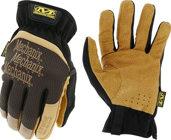 DuraHide® FastFit® Gloves (X-Large, Brown/Black)